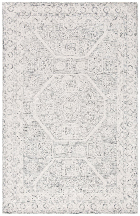 Safavieh Micro-Loop Mlp524H Charcoal/Ivory Rugs.