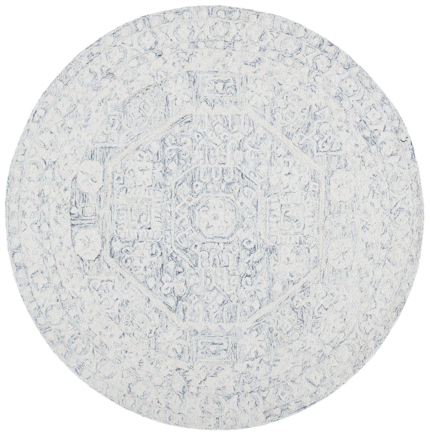 Safavieh Micro-Loop Mlp524H Charcoal/Ivory Rugs.