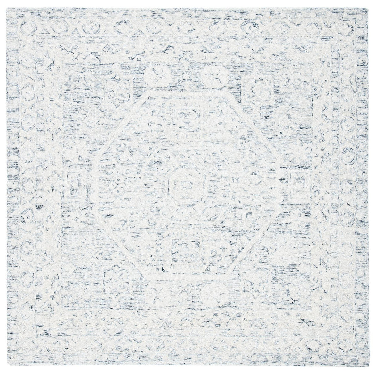 Safavieh Micro-Loop Mlp524H Charcoal/Ivory Rugs.
