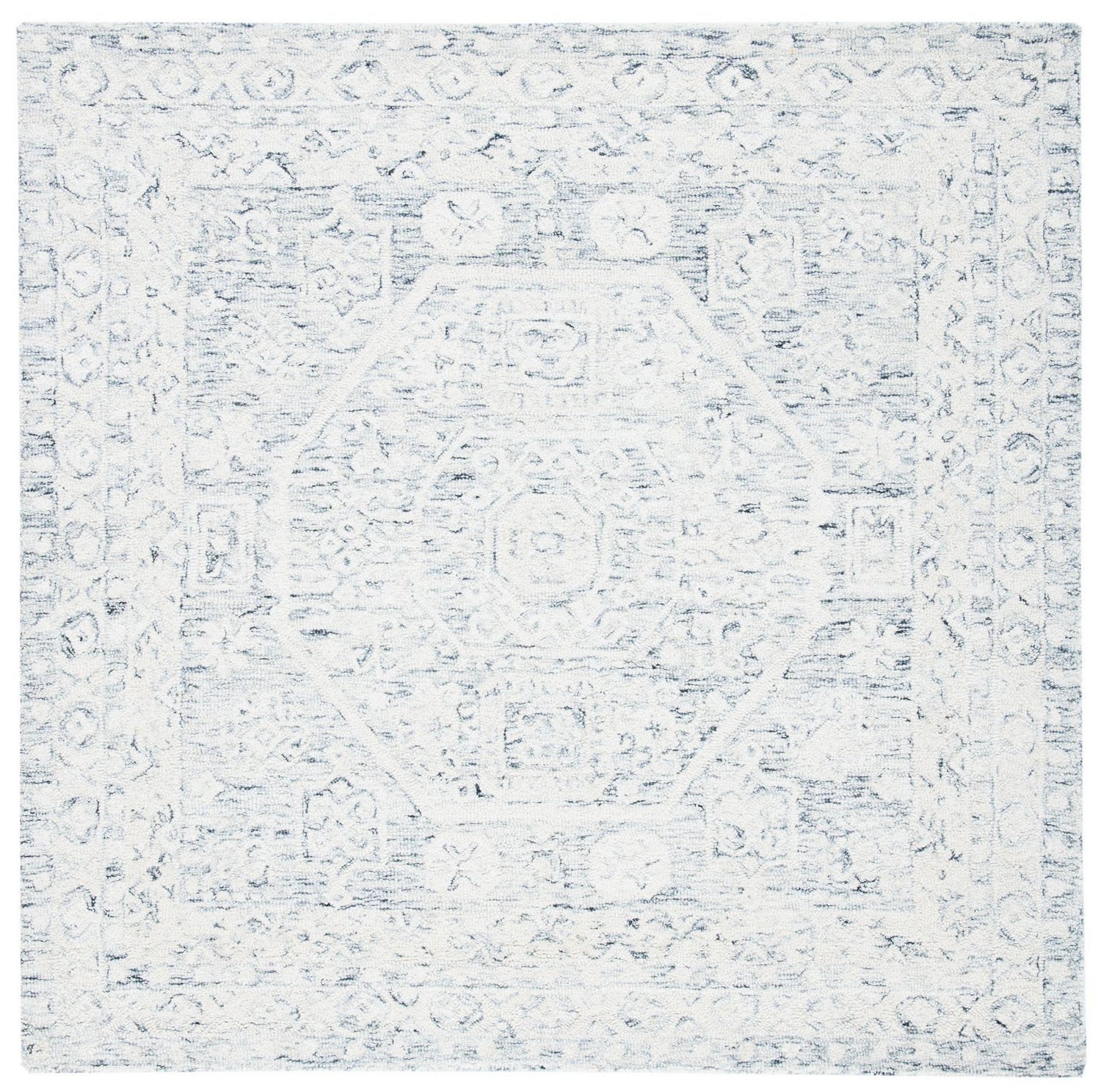 Safavieh Micro-Loop Mlp524H Charcoal/Ivory Rugs.