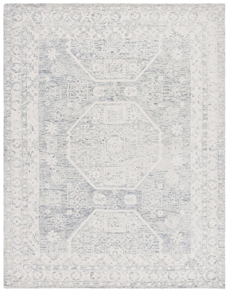 Safavieh Micro-Loop Mlp524H Charcoal/Ivory Rugs.