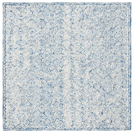 Safavieh Micro-Loop Mlp526N Navy/Ivory Rugs.