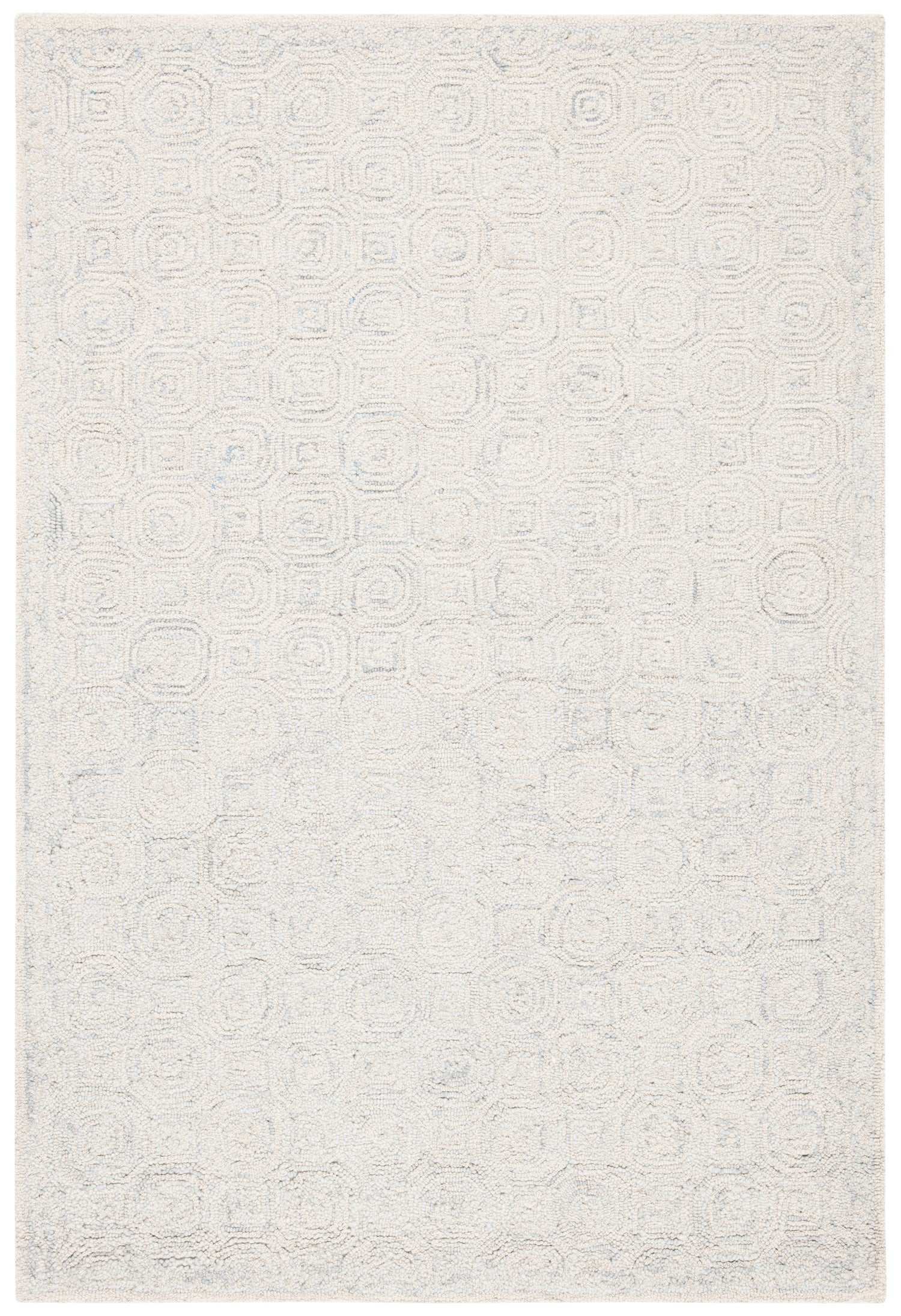 Safavieh Micro-Loop Mlp527G Silver/Grey Rugs.