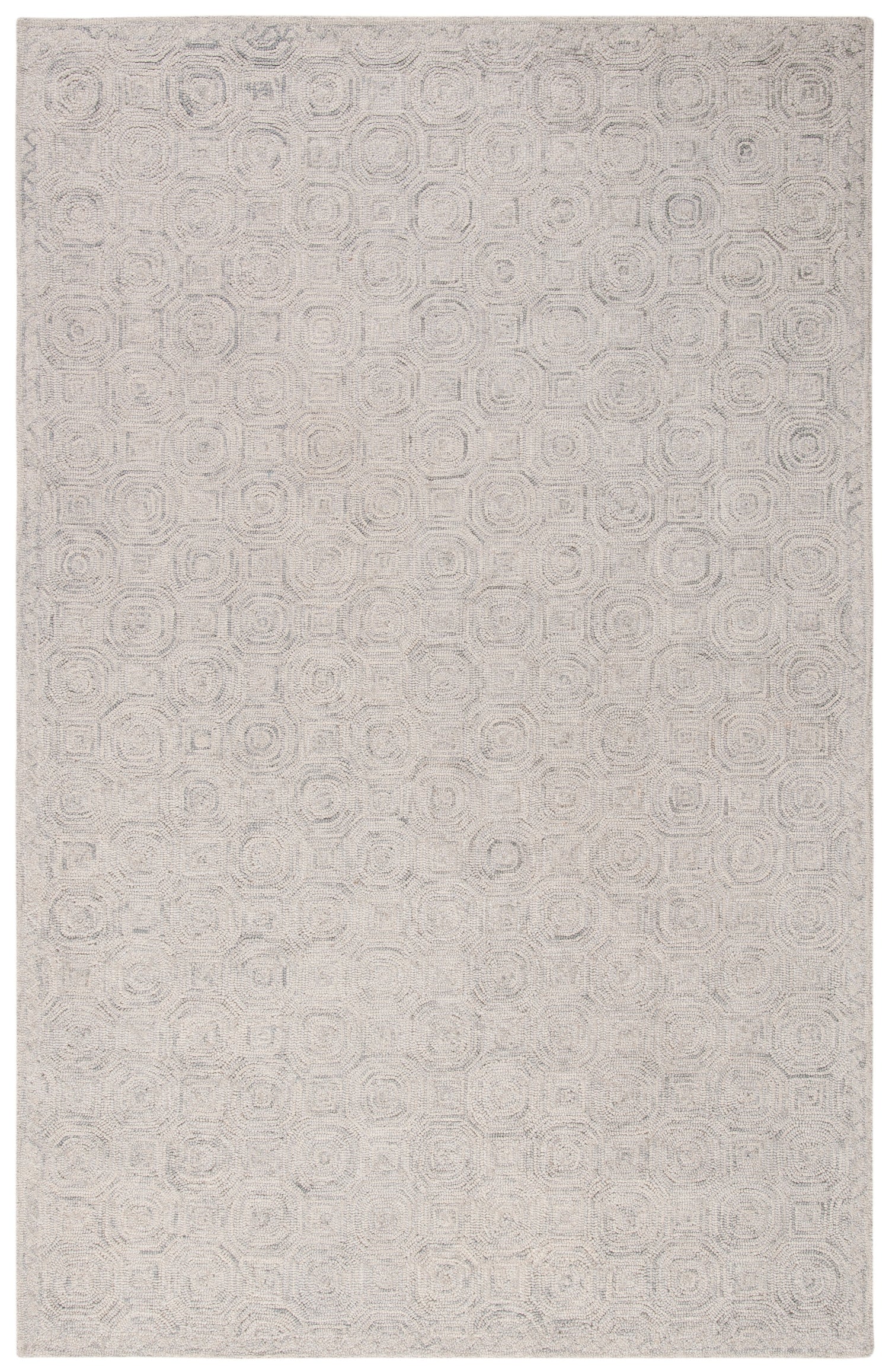 Safavieh Micro-Loop Mlp527G Silver/Grey Rugs.