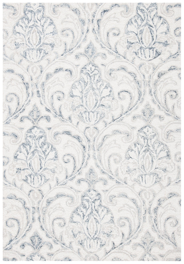 Safavieh Micro-Loop Mlp532F Ivory/Grey Rugs.