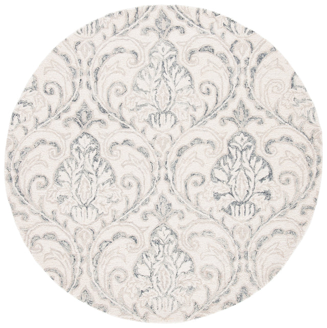 Safavieh Micro-Loop Mlp532F Ivory/Grey Rugs.