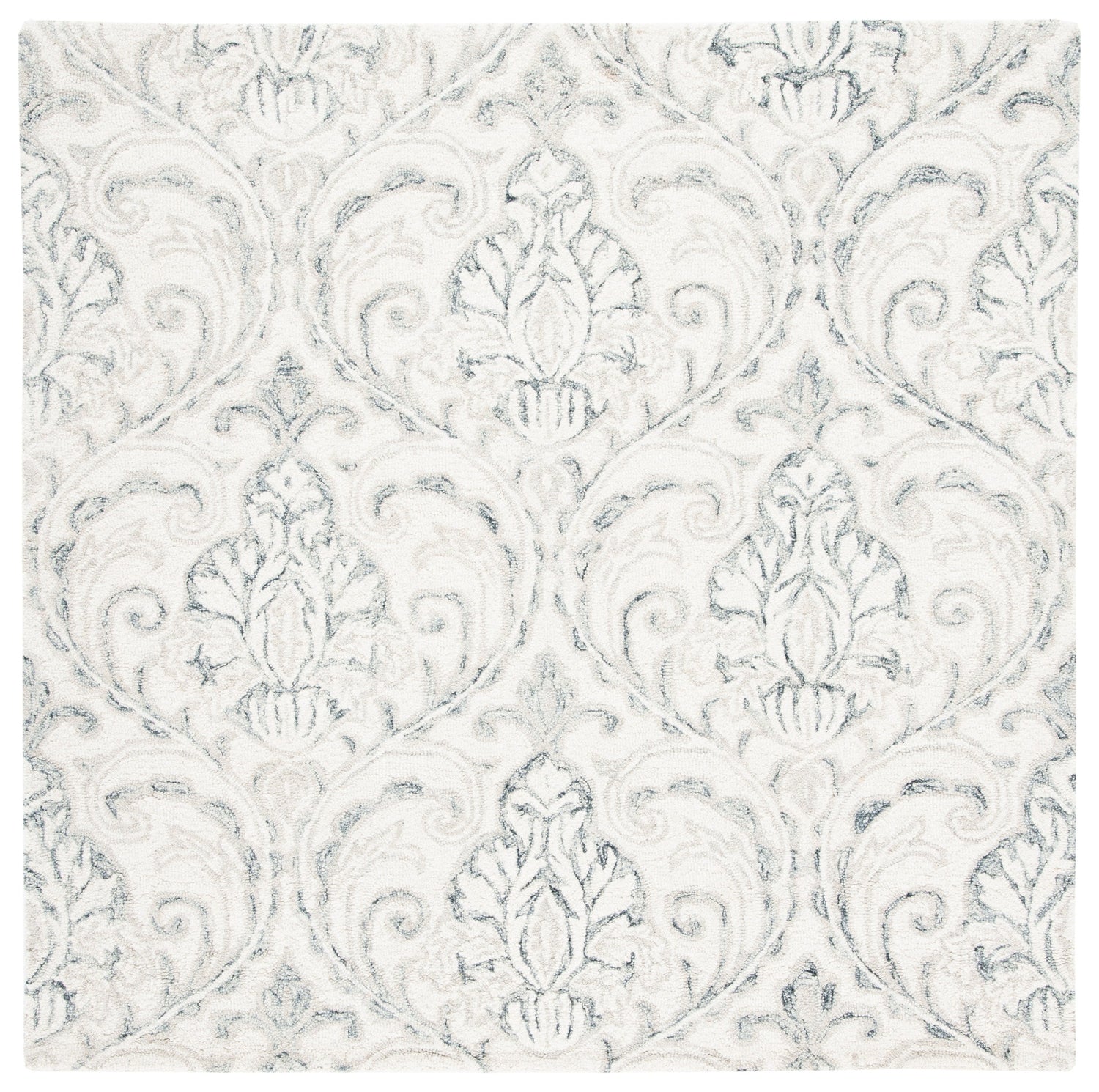 Safavieh Micro-Loop Mlp532F Ivory/Grey Rugs.