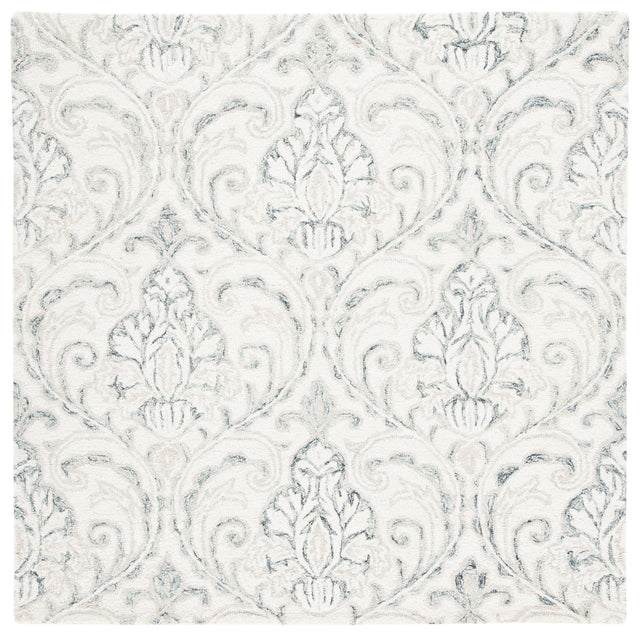 Safavieh Micro-Loop Mlp532F Ivory/Grey Rugs.
