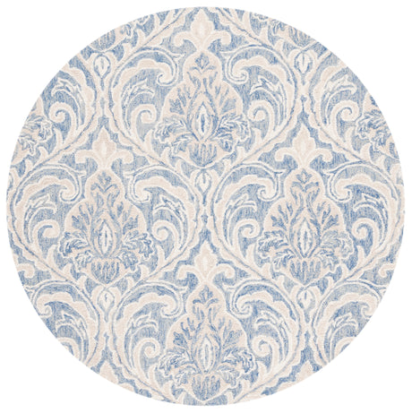 Safavieh Micro-Loop Mlp532M Blue/Ivory Rugs.
