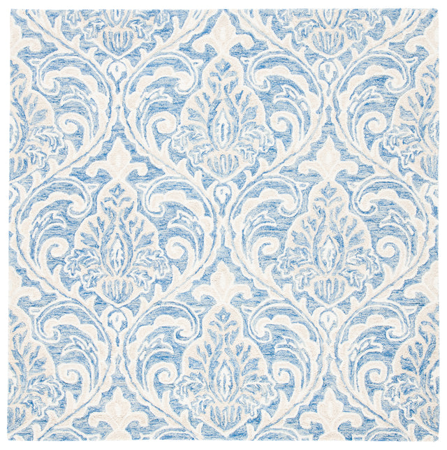 Safavieh Micro-Loop Mlp532M Blue/Ivory Rugs.