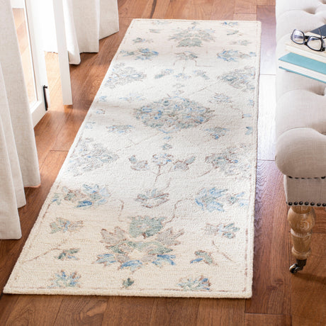 Safavieh Micro-Loop Mlp534F Ivory/Grey Rugs.