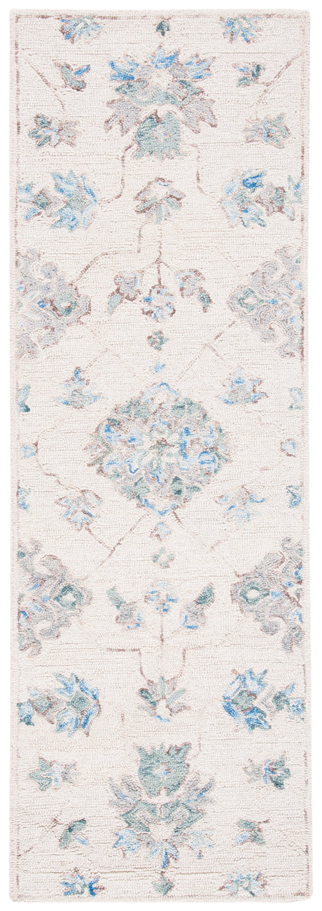 Safavieh Micro-Loop Mlp534F Ivory/Grey Rugs.