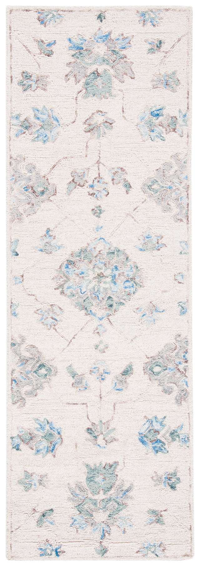 Safavieh Micro-Loop Mlp534F Ivory/Grey Rugs.