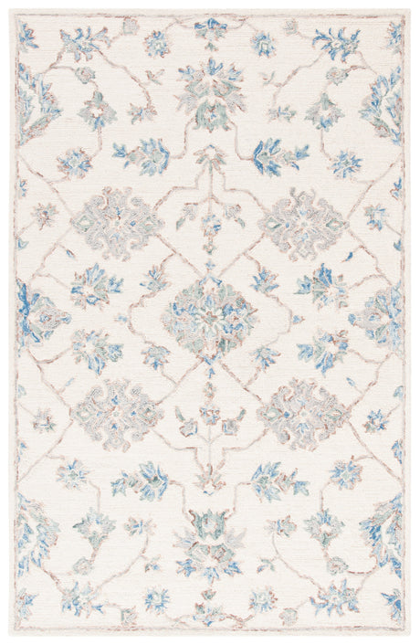 Safavieh Micro-Loop Mlp534F Ivory/Grey Rugs.