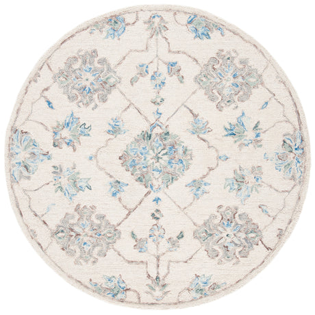 Safavieh Micro-Loop Mlp534F Ivory/Grey Rugs.