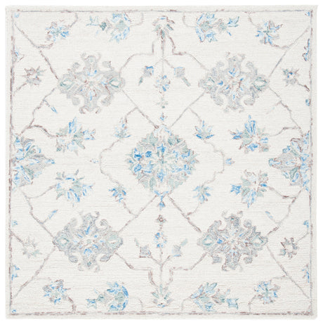 Safavieh Micro-Loop Mlp534F Ivory/Grey Rugs.