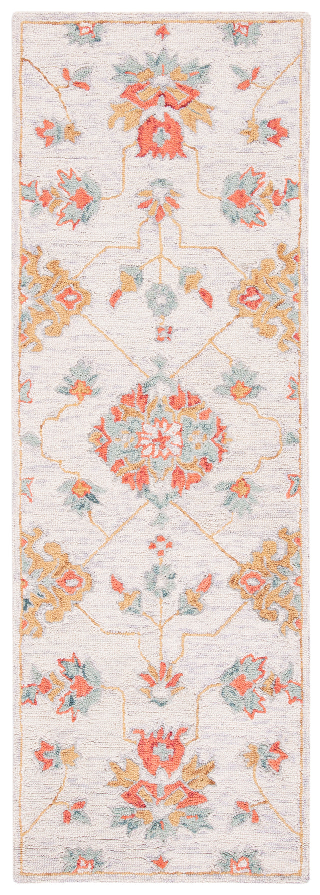 Safavieh Micro-Loop Mlp534G Silver/Red Rugs.