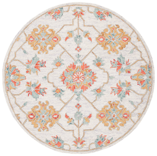 Safavieh Micro-Loop Mlp534G Silver/Red Rugs.