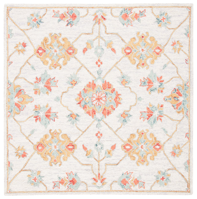 Safavieh Micro-Loop Mlp534G Silver/Red Rugs.