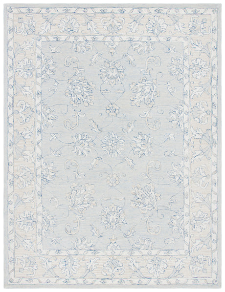 Safavieh Micro-Loop Mlp535M Blue/Beige Rugs.