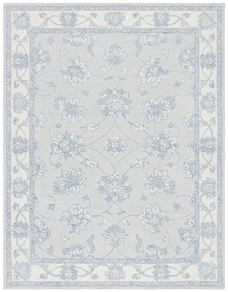 Safavieh Micro-Loop Mlp536L Light Blue/Ivory Rugs.