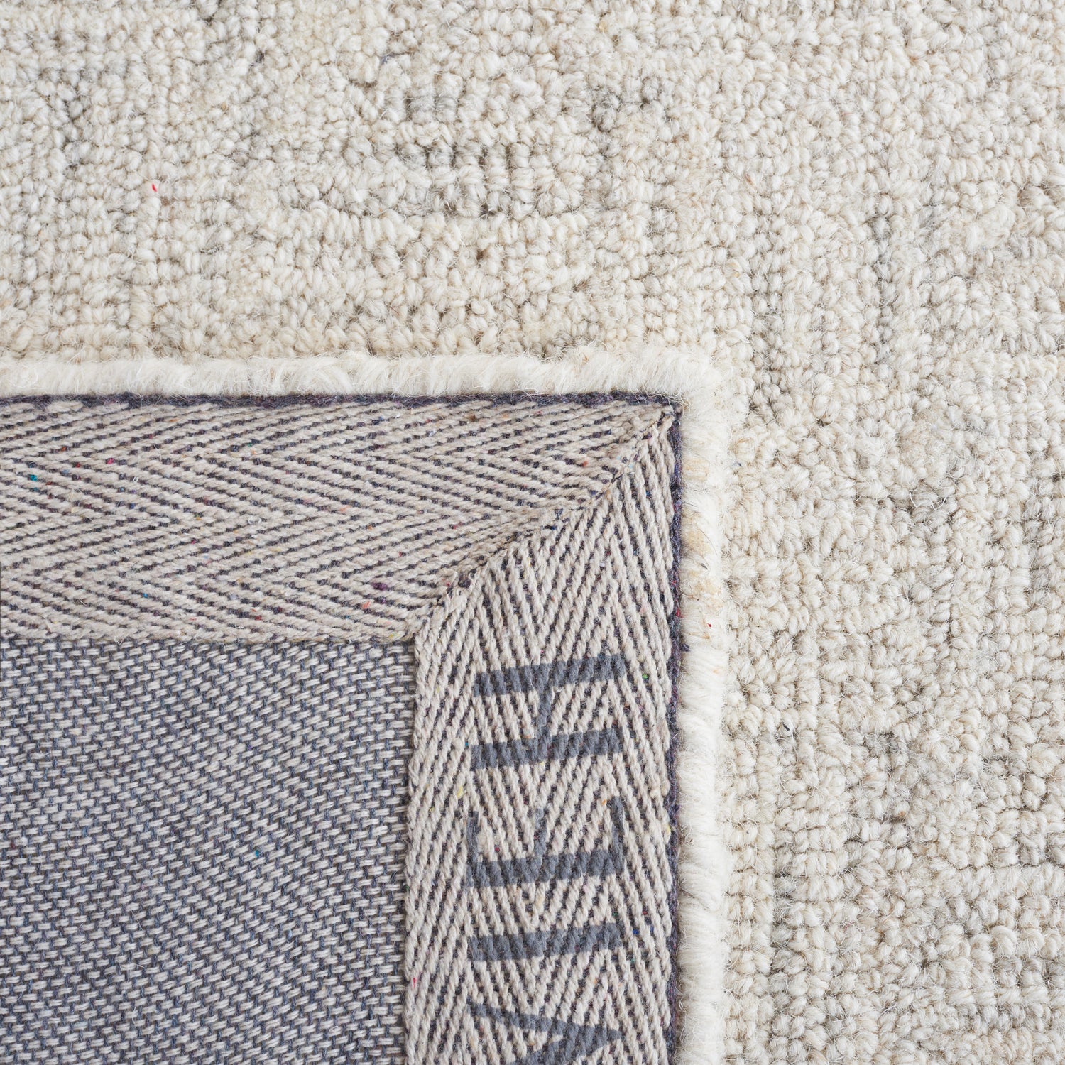 Safavieh Micro-Loop Mlp537F Light Grey/Ivory Rugs.