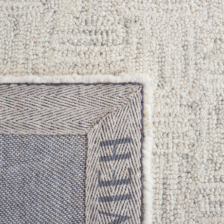 Safavieh Micro-Loop Mlp537F Light Grey/Ivory Rugs.