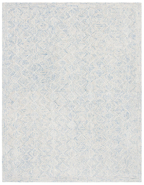 Safavieh Micro-Loop Mlp538M Blue/Ivory Rugs.