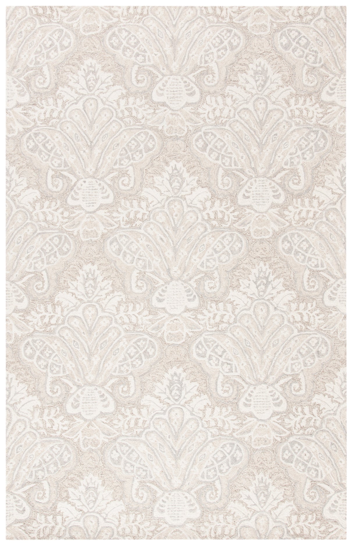 Safavieh Micro-Loop Mlp539B Beige Rugs.