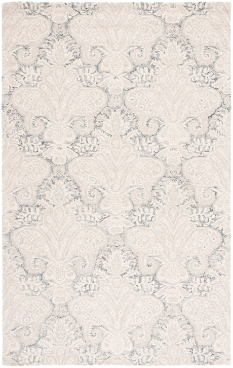 Safavieh Micro-Loop Mlp539H Charcoal/Ivory Rugs.