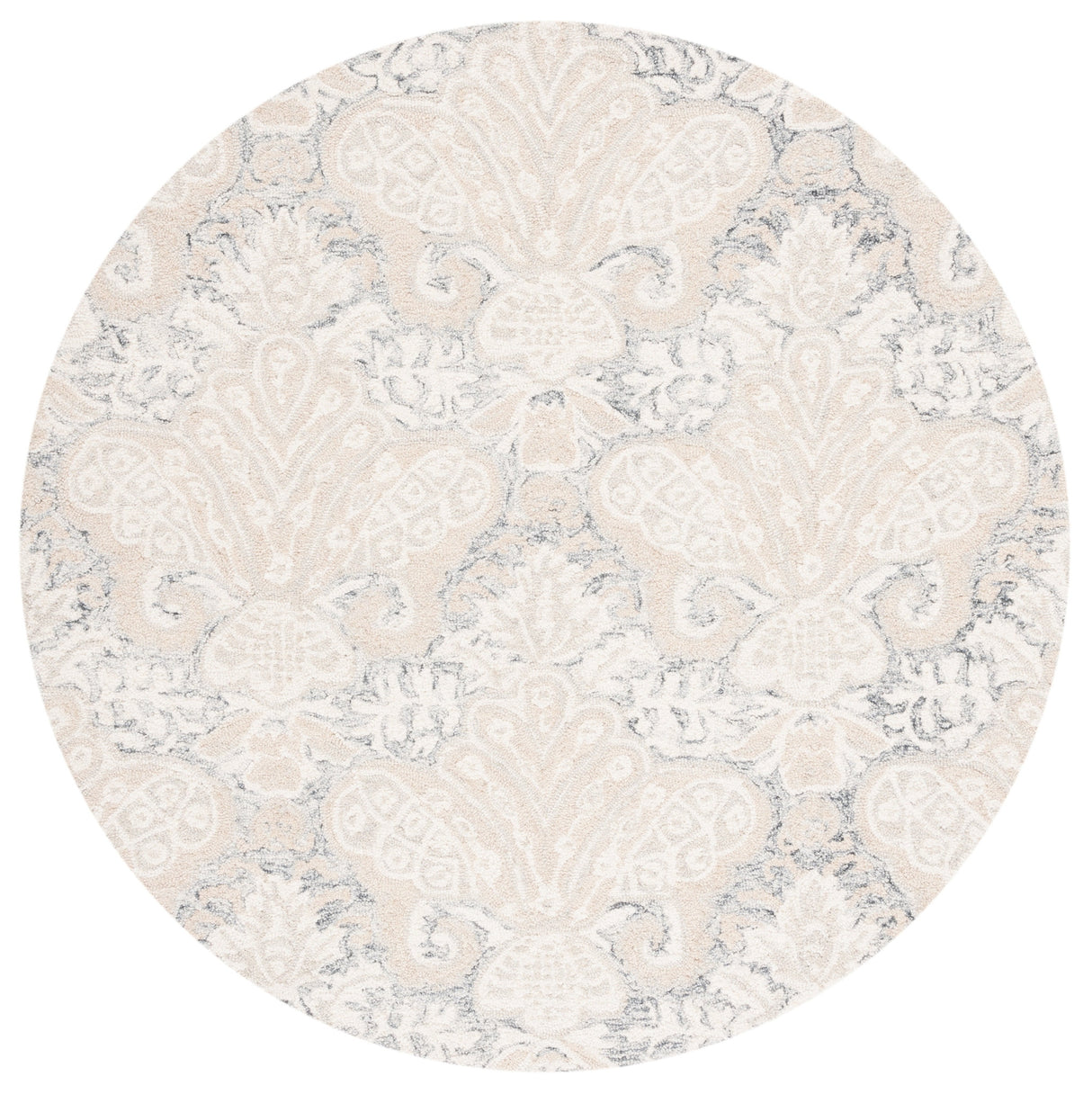 Safavieh Micro-Loop Mlp539H Charcoal/Ivory Rugs.