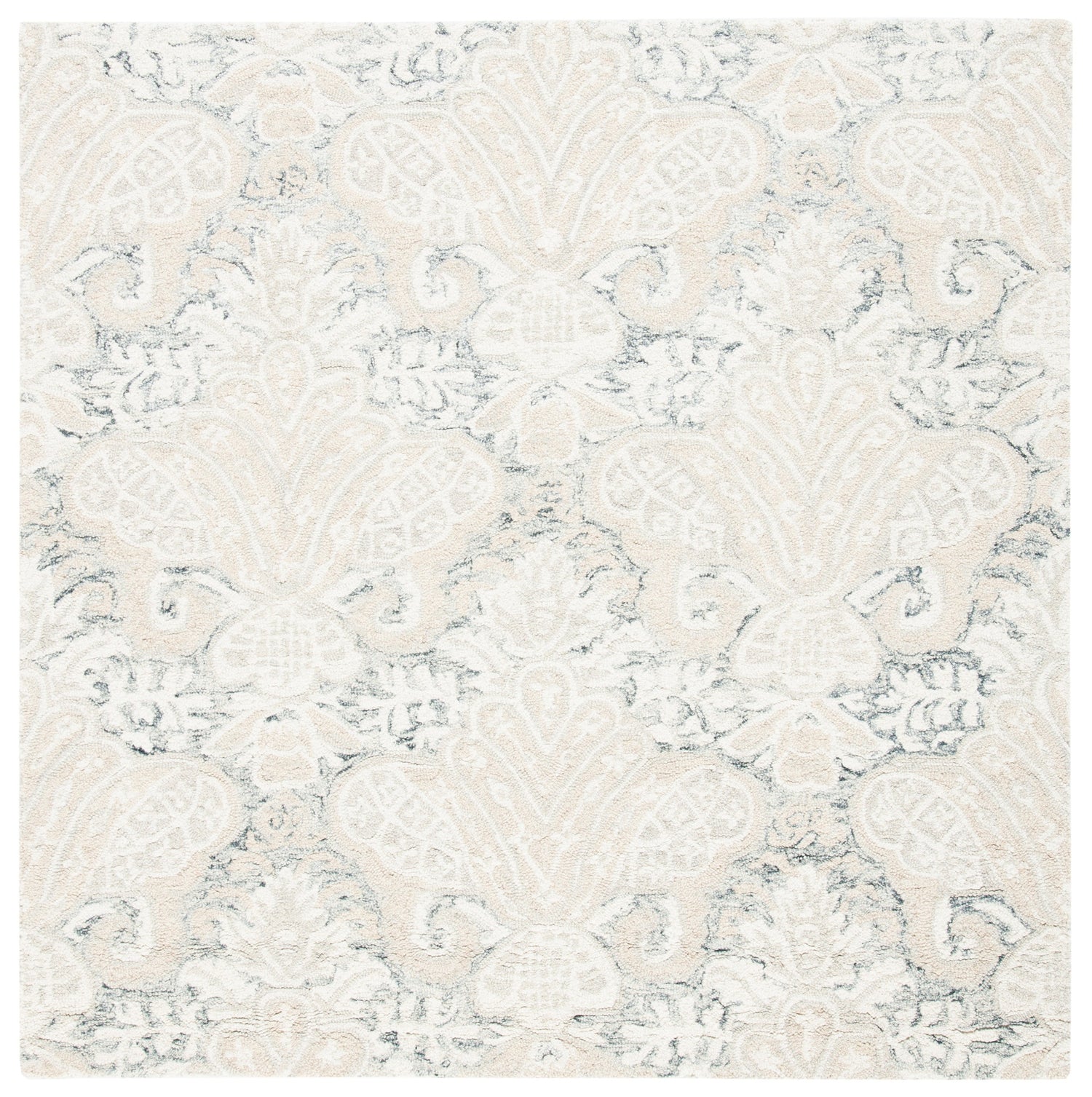 Safavieh Micro-Loop Mlp539H Charcoal/Ivory Rugs.