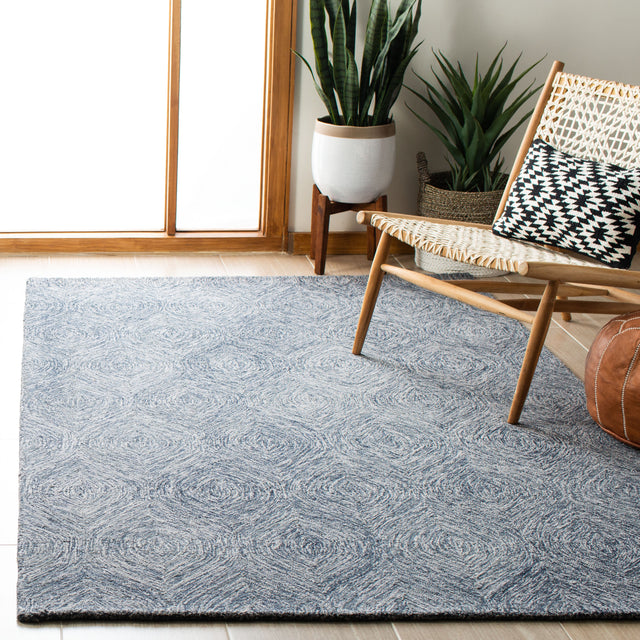 Safavieh Micro-Loop Mlp615F Grey/Ivory Rugs.