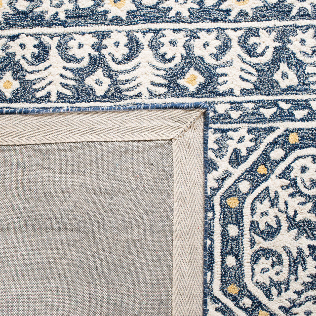 Safavieh Micro-Loop Mlp619M Blue/Ivory Rugs.