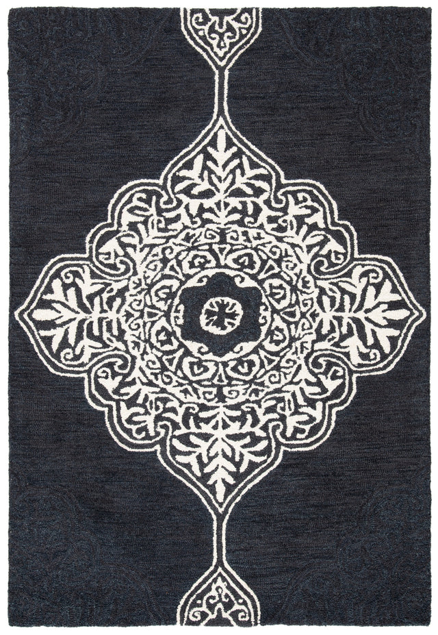 Safavieh Micro-Loop Mlp620H Charcoal Rugs.