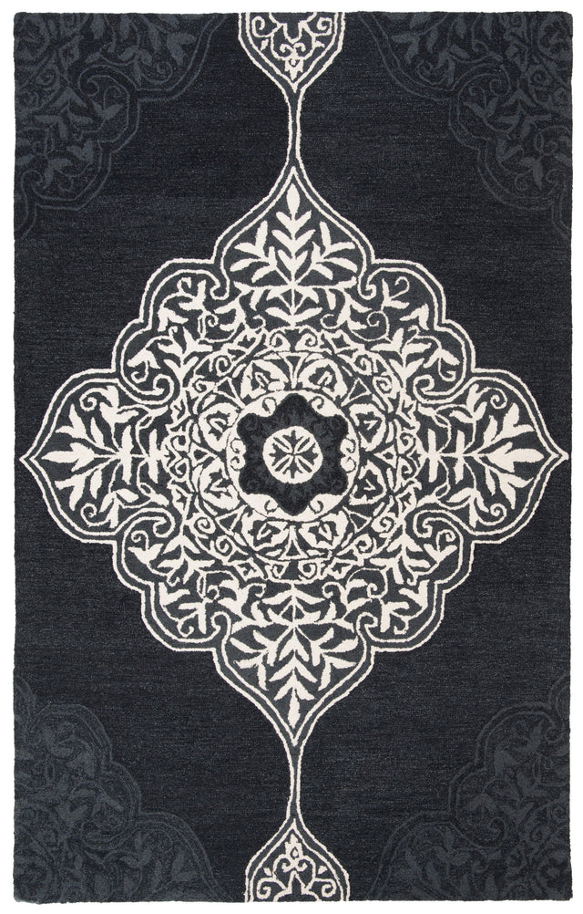 Safavieh Micro-Loop Mlp620H Charcoal Rugs.