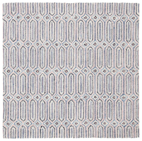 Safavieh Micro Loop Mlp630U Pink/Grey Rug.