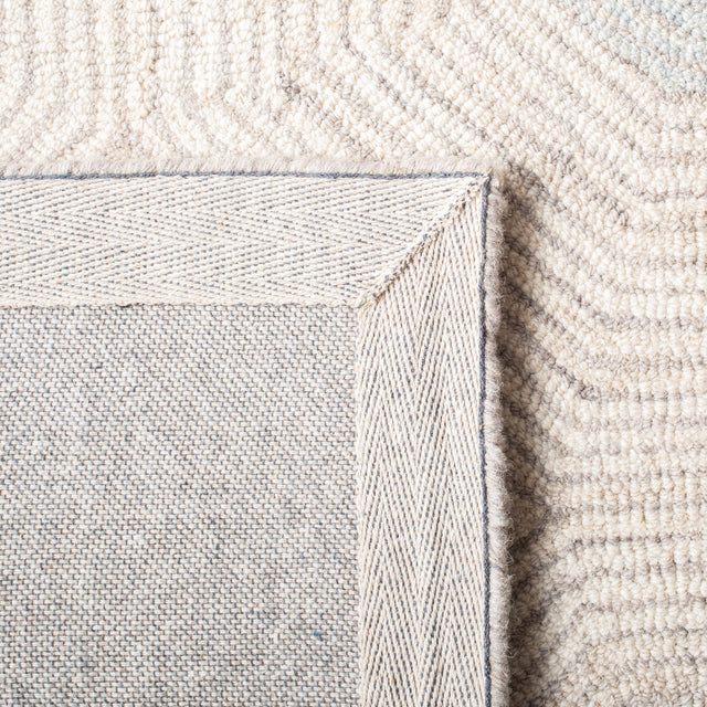 Safavieh Micro Loop Mlp631G Silver/Beige Rug.