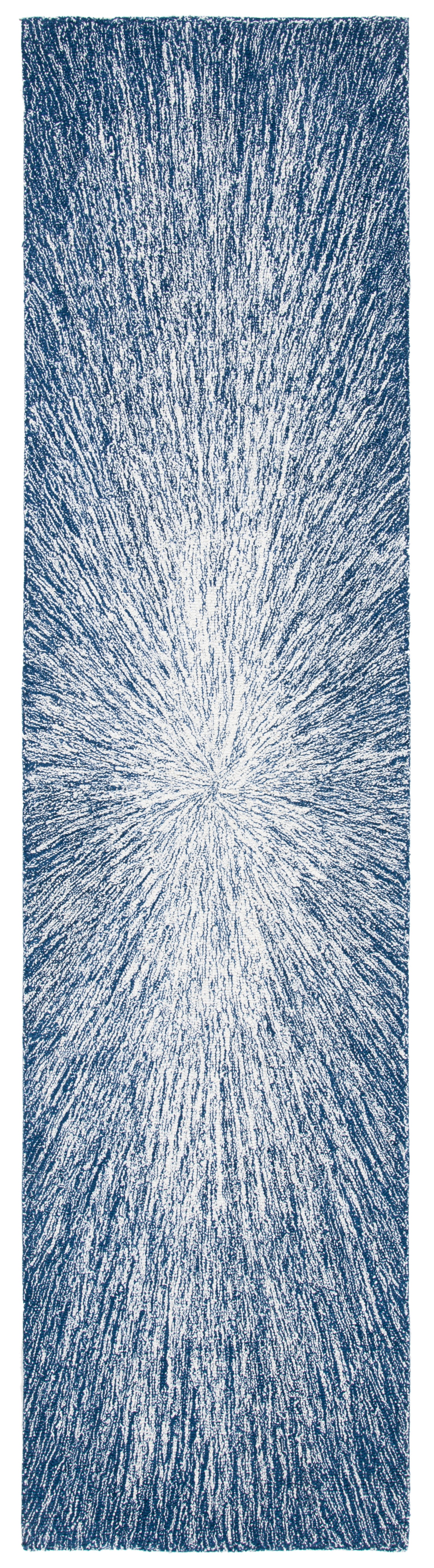 Safavieh Micro-Loop Mlp676M Blue Rugs.