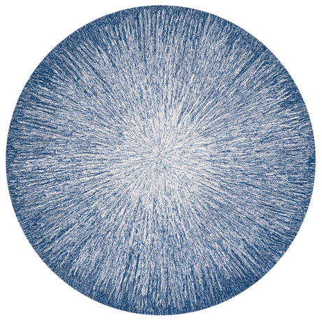 Safavieh Micro-Loop Mlp676M Blue Rugs.
