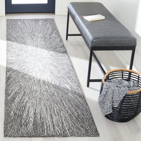Safavieh Micro-Loop Mlp676Z Charcoal/Grey Rugs.
