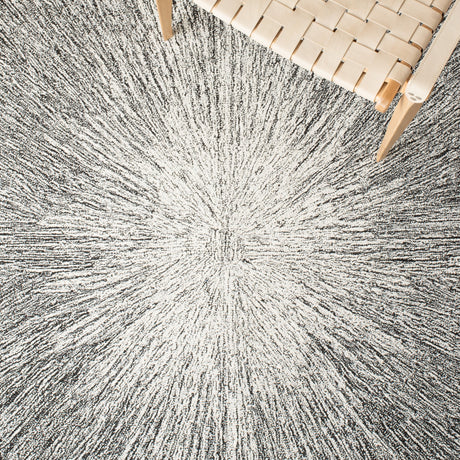 Safavieh Micro-Loop Mlp676Z Charcoal/Grey Rugs.