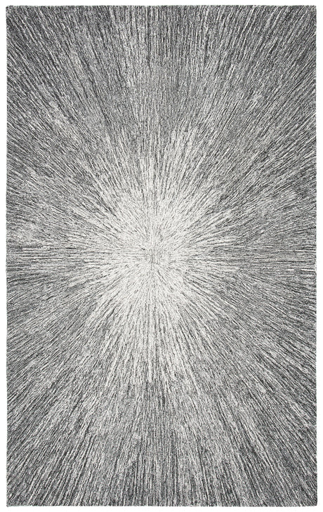 Safavieh Micro-Loop Mlp676Z Charcoal/Grey Rugs.