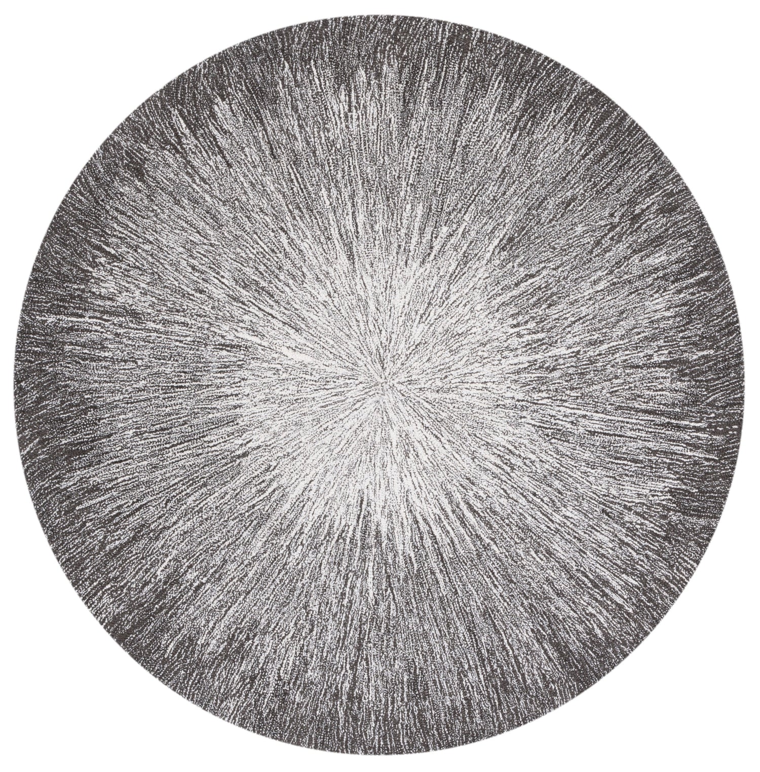 Safavieh Micro-Loop Mlp676Z Charcoal/Grey Rugs.