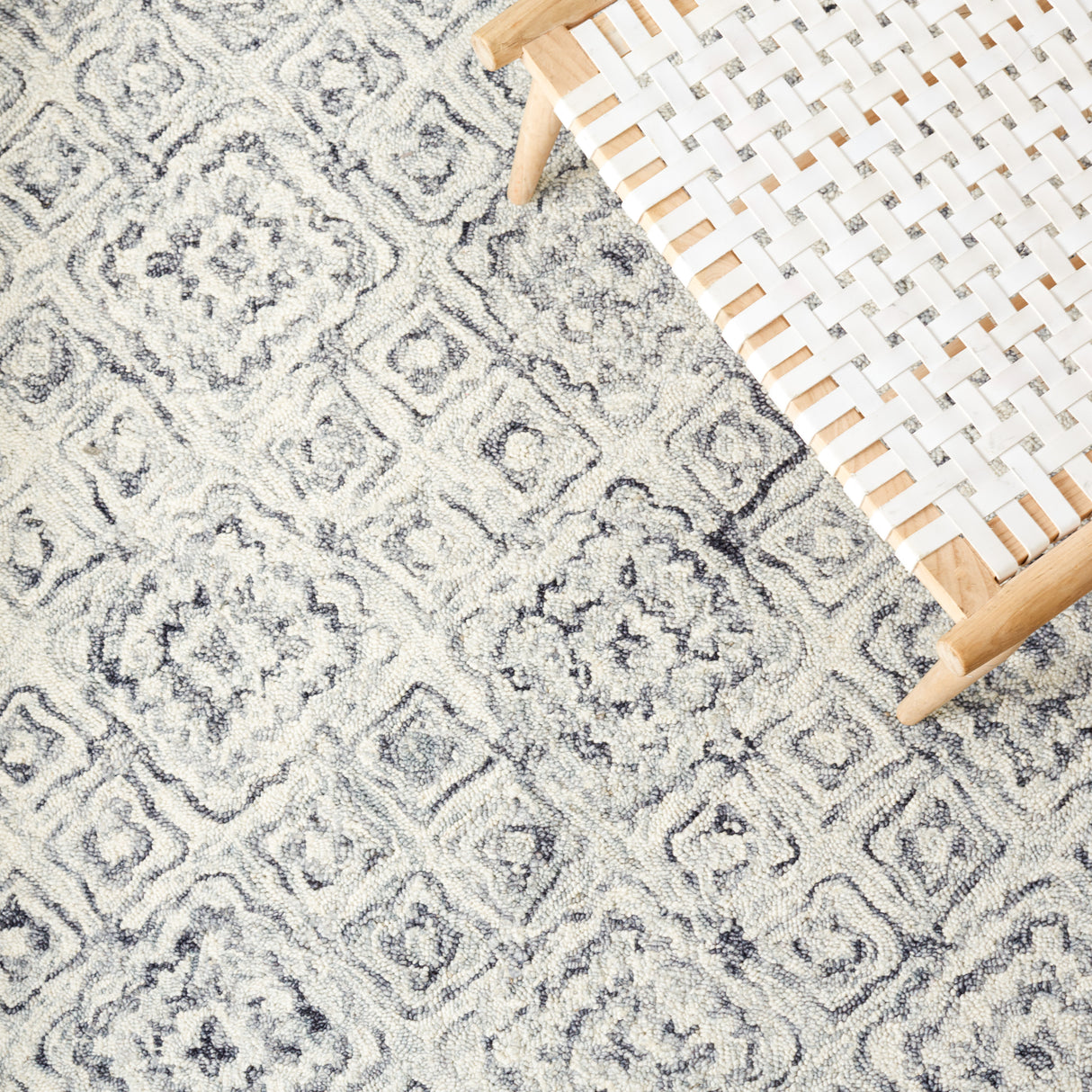 Safavieh Micro Loop Mlp776F Grey/Beige Rug.