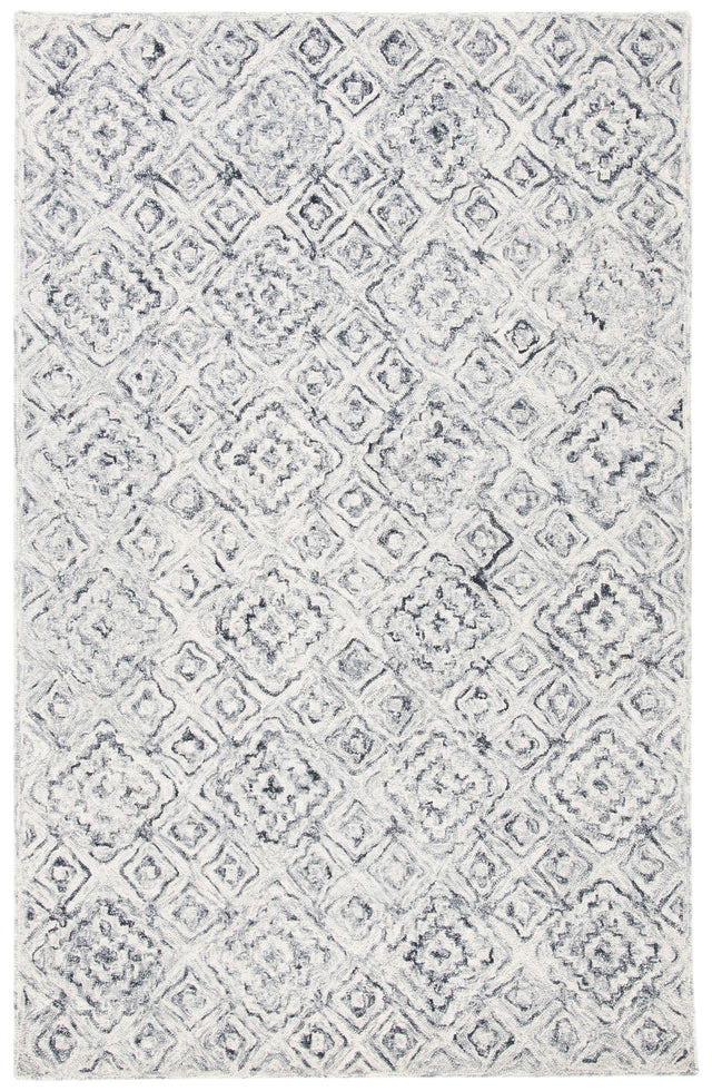 Safavieh Micro Loop Mlp776F Grey/Beige Rug.