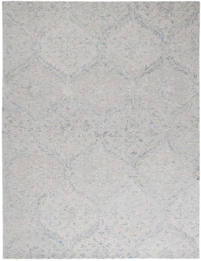 Safavieh Micro Loop Mlp875F Grey/Blue Rug.