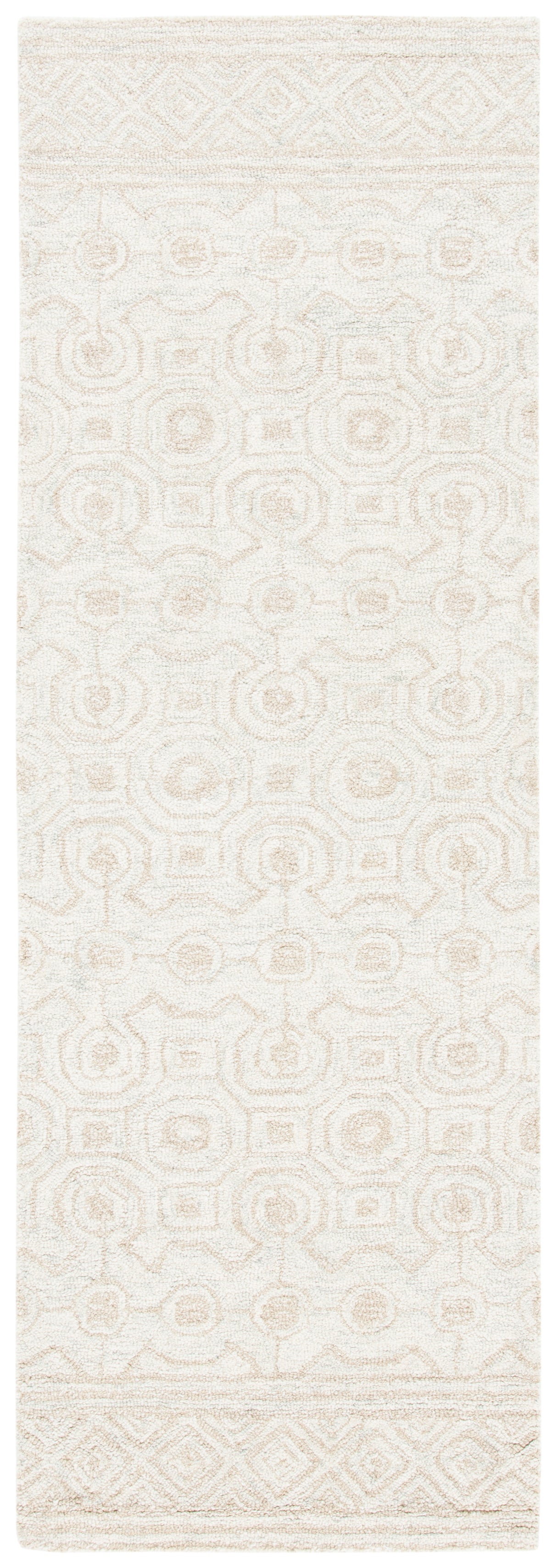 Safavieh Micro-Loop Mlp950A Ivory/Light Green Rugs.