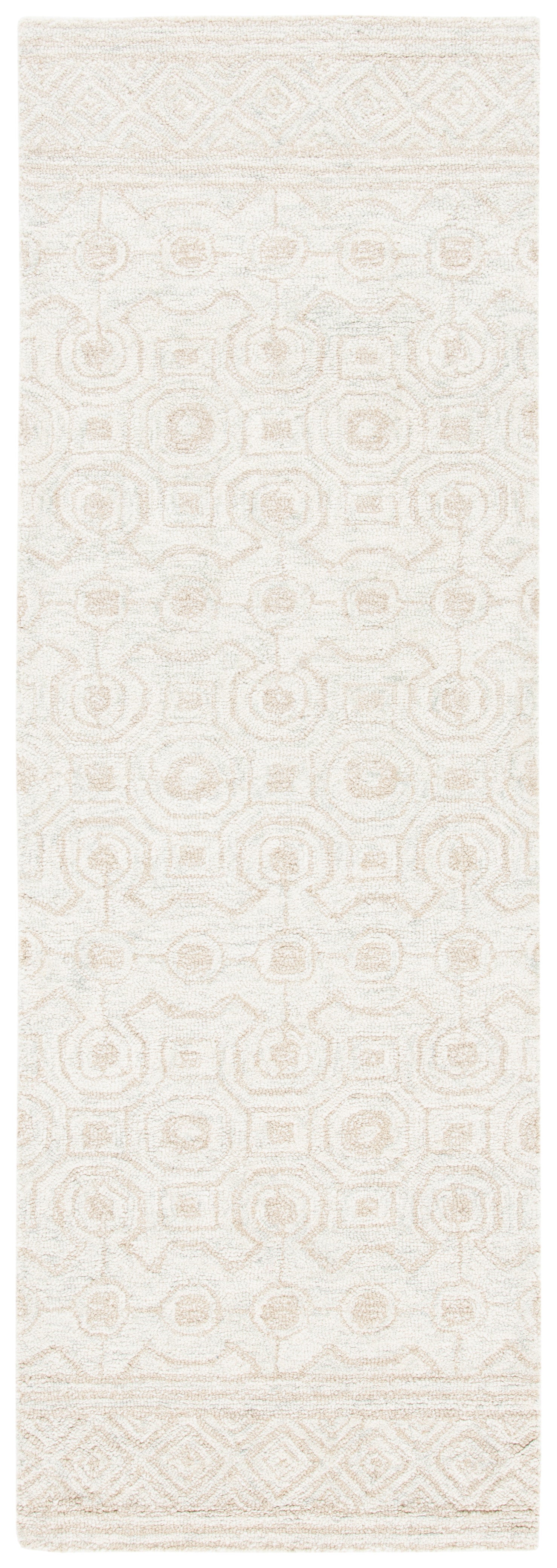 Safavieh Micro-Loop Mlp950A Ivory/Light Green Rugs.