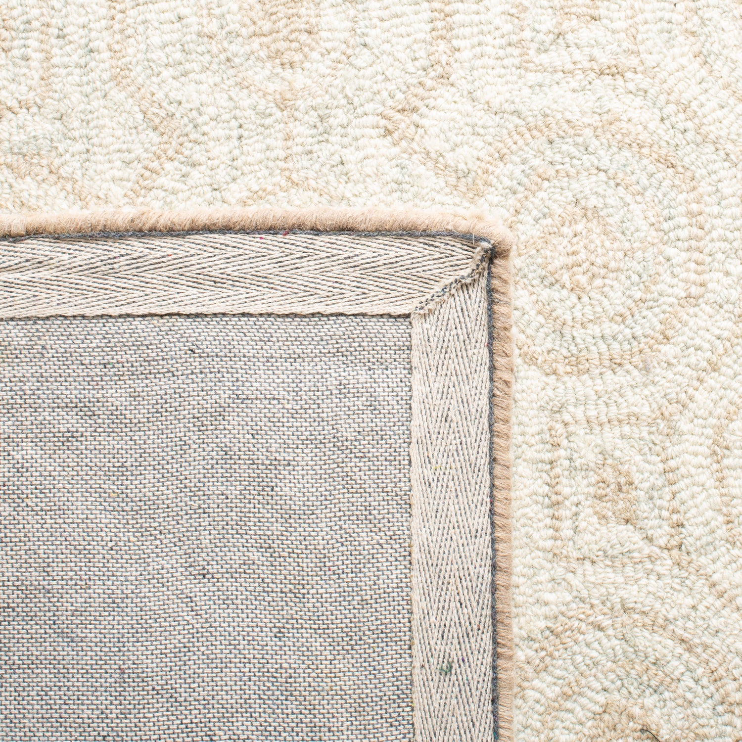 Safavieh Micro-Loop Mlp950A Ivory/Light Green Rugs.